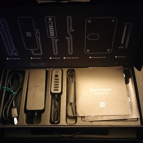 Used Square Register POS Sysytem " Excellent Condition" - Picture 3 of 16